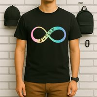 Autism Awareness Colorful Neurodiversity Symbol T-Shirt