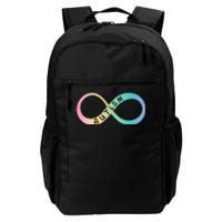 Autism Awareness Colorful Neurodiversity Symbol Daily Commute Backpack