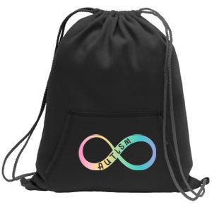 Autism Awareness Colorful Neurodiversity Symbol Sweatshirt Cinch Pack Bag