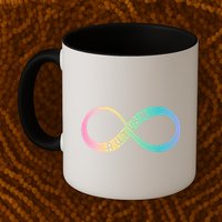 Autism Awareness Colorful Neurodiversity Symbol Mug