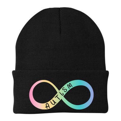 Autism Awareness Colorful Neurodiversity Symbol Beanie