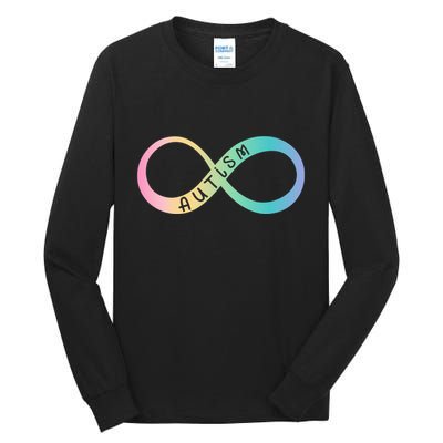 Autism Awareness Colorful Neurodiversity Symbol Tall Long Sleeve T-Shirt