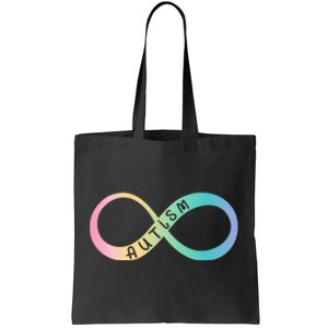 Autism Awareness Colorful Neurodiversity Symbol Tote Bag