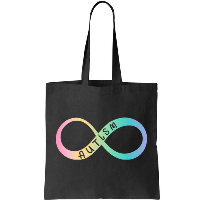 Autism Awareness Colorful Neurodiversity Symbol Tote Bag