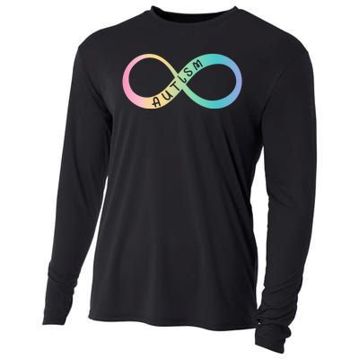 Autism Awareness Colorful Neurodiversity Symbol Cooling Performance Long Sleeve Crew