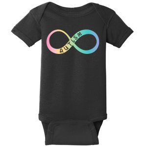 Autism Awareness Colorful Neurodiversity Symbol Baby Bodysuit