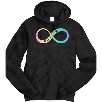 Autism Awareness Colorful Neurodiversity Symbol Tie Dye Hoodie