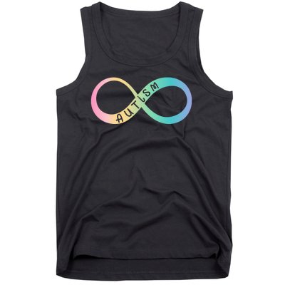 Autism Awareness Colorful Neurodiversity Symbol Tank Top