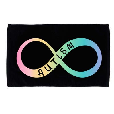 Autism Awareness Colorful Neurodiversity Symbol Microfiber Hand Towel