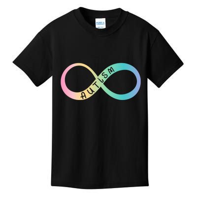 Autism Awareness Colorful Neurodiversity Symbol Kids T-Shirt