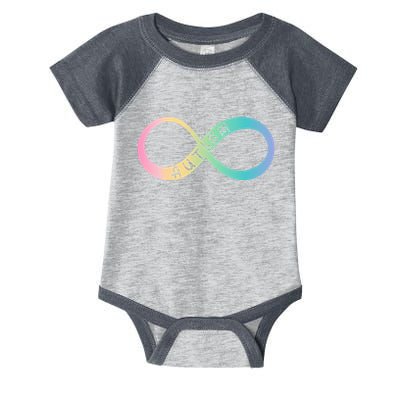 Autism Awareness Colorful Neurodiversity Symbol Infant Baby Jersey Bodysuit