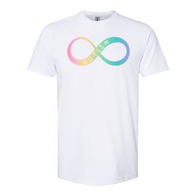 Autism Awareness Colorful Neurodiversity Symbol Softstyle CVC T-Shirt