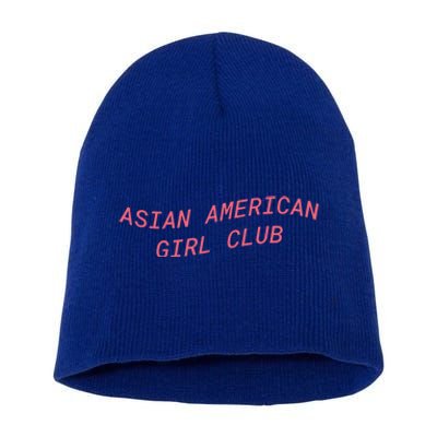 Asian American Club Gift Short Acrylic Beanie