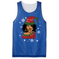 African American Christmas Santa Claus Gift Mesh Reversible Basketball Jersey Tank