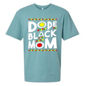 African American Dope Black Mom Mothers Day Gift Funny Gift Sueded Cloud Jersey T-Shirt