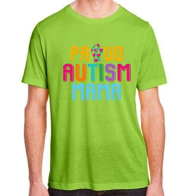 Autism Awareness Day Matching Family Proud Autism Mama Gift Adult ChromaSoft Performance T-Shirt