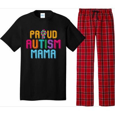 Autism Awareness Day Matching Family Proud Autism Mama Gift Pajama Set