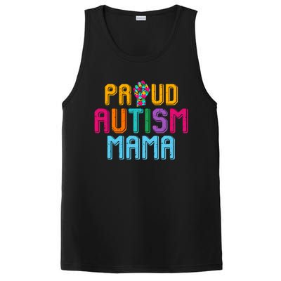 Autism Awareness Day Matching Family Proud Autism Mama Gift PosiCharge Competitor Tank