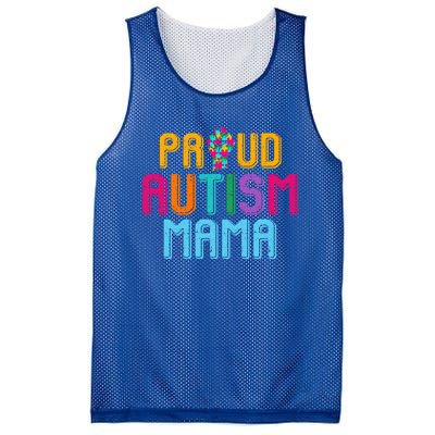 Autism Awareness Day Matching Family Proud Autism Mama Gift Mesh Reversible Basketball Jersey Tank