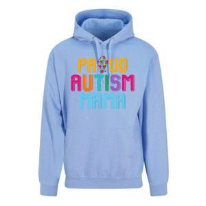 Autism Awareness Day Matching Family Proud Autism Mama Gift Unisex Surf Hoodie