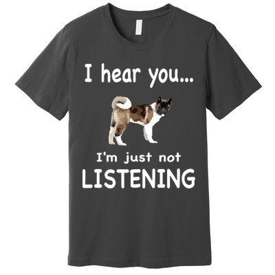 American Akita Dog American Akita Premium T-Shirt