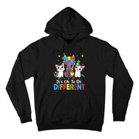 Autism Awareness Day Cat ItS Ok To Be Different Hoodie