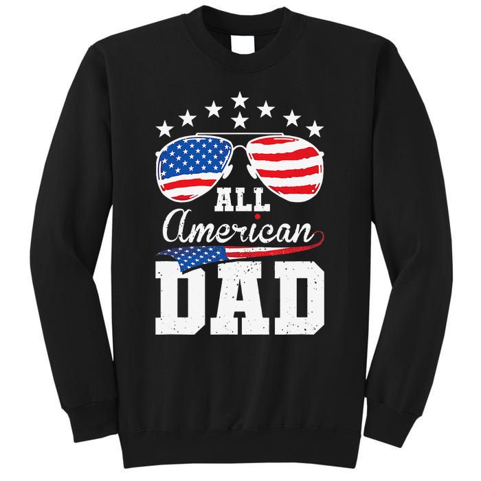 All American Dad 4th of July Matching Family Sweatshirt