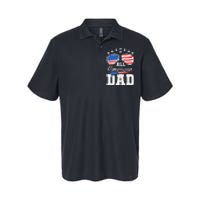 All American Dad 4th of July Matching Family Softstyle Adult Sport Polo