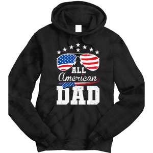 All American Dad 4th of July Matching Family Tie Dye Hoodie