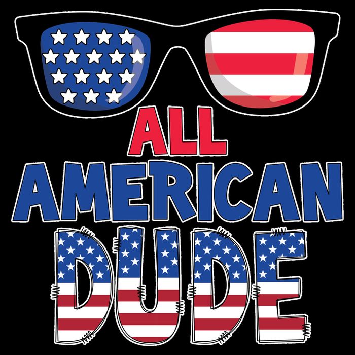 All American Dude 4th Of July 16 in Basic Backpack
