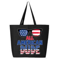 All American Dude 4th Of July 25L Jumbo Tote