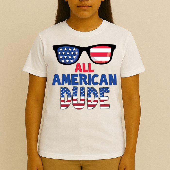 All American Dude 4th Of July T-Shirt