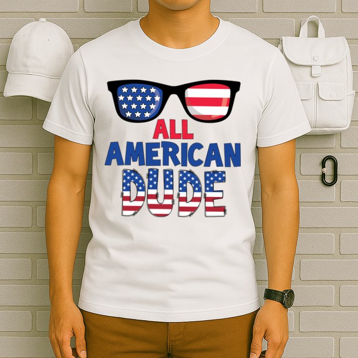 All American Dude 4th Of July T-Shirt
