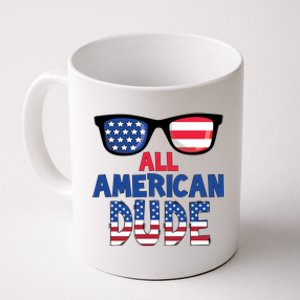 All American Dude 4th Of July Coffee Mug