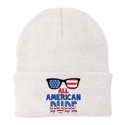 All American Dude 4th Of July Beanie