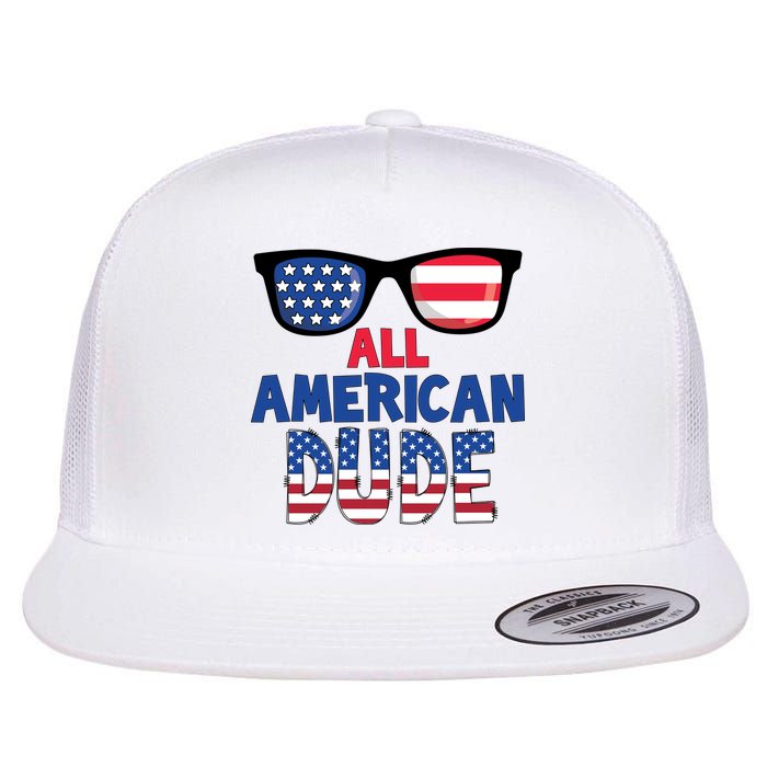 All American Dude 4th Of July Flatbill Hat