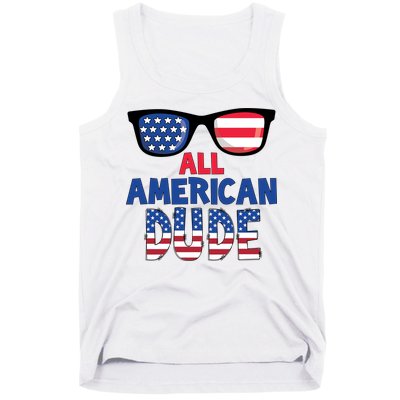 All American Dude 4th Of July Tank Top