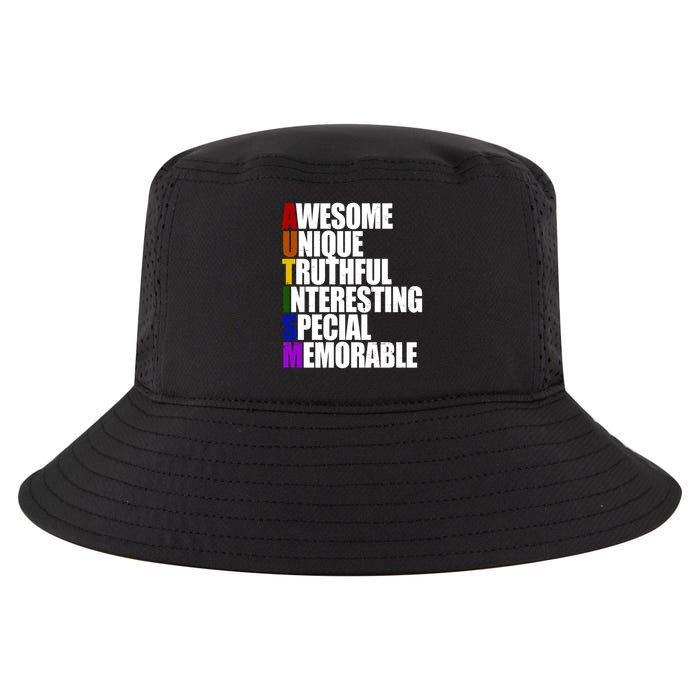 Autism Awareness Defined Quote Cool Comfort Performance Bucket Hat