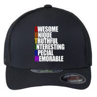 Autism Awareness Defined Quote Flexfit Unipanel Trucker Cap