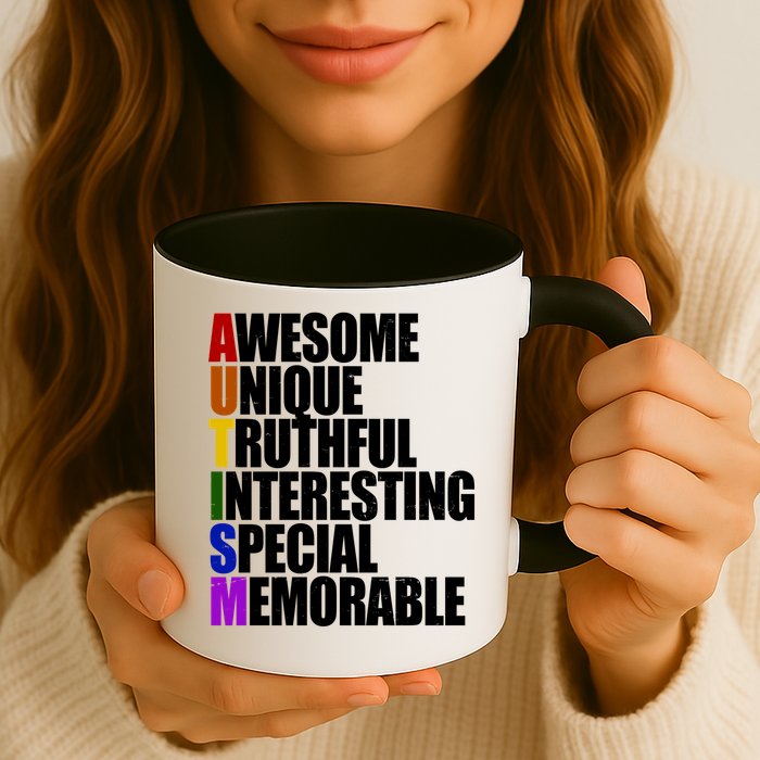 Autism Awareness Defined Quote Mug