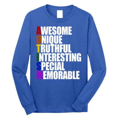 Autism Awareness Defined Quote Long Sleeve Shirt