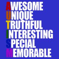 Autism Awareness Defined Quote Button