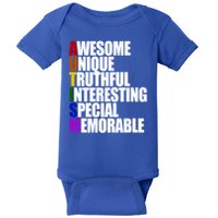 Autism Awareness Defined Quote Baby Bodysuit