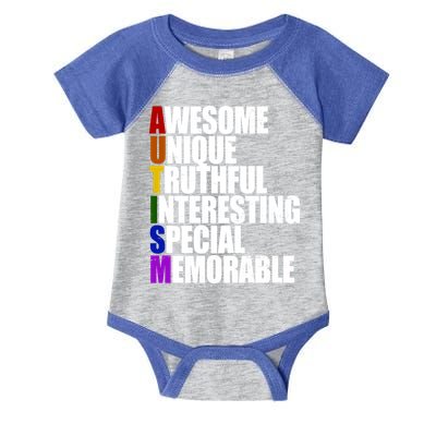 Autism Awareness Defined Quote Infant Baby Jersey Bodysuit