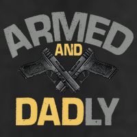 Armed And Dadly Funny Deadly Father Gifts For Fathers Day 15oz Campfire Ceramic Mug