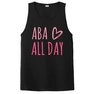 Aba All Day Autism Psychology Behavior Analyst Gift PosiCharge Competitor Tank