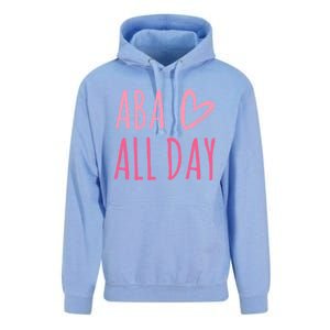 Aba All Day Autism Psychology Behavior Analyst Gift Unisex Surf Hoodie