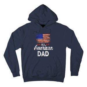 All American Dad July 4th America Flag Patriot Usa Hoodie