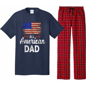 All American Dad July 4th America Flag Patriot Usa Pajama Set