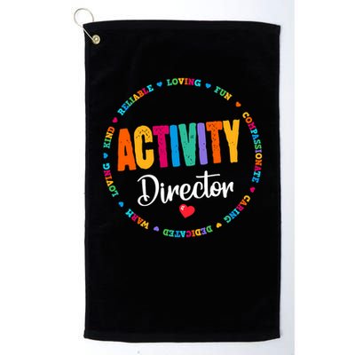 Awesome Activity Director Rock Activity Professionals Week Golf Towel